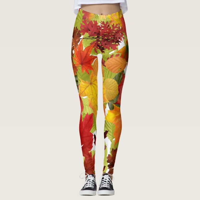 HerbstHerbstlaube Leggings (Vorderseite)