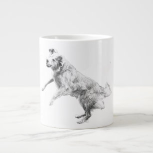 Herbsthimmel, flatternder Geist Jumbo-Tasse