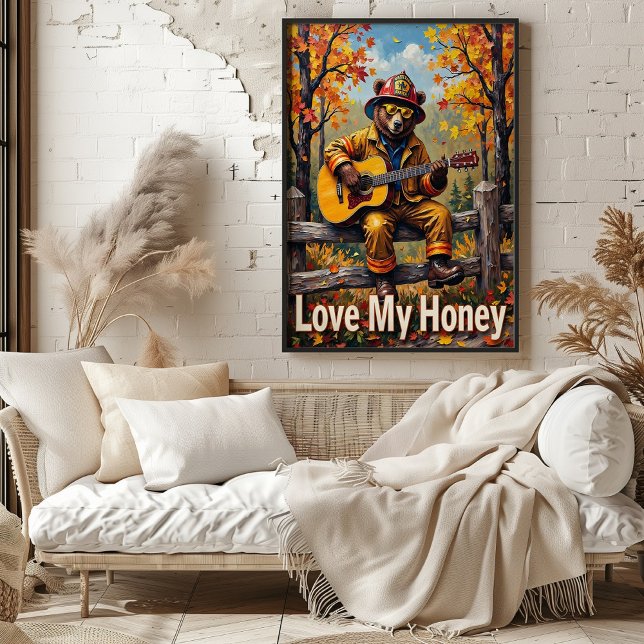 Herbsthymne: Harmonie des Bären Poster (Von Creator hochgeladen)