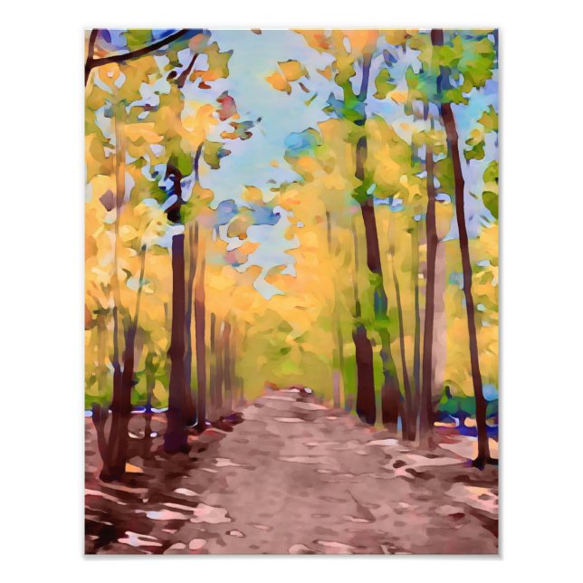 Herbstimpressionen 1 Poster (Vorne)