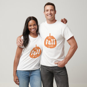 Herbstinspirierte Typografie T-Shirt