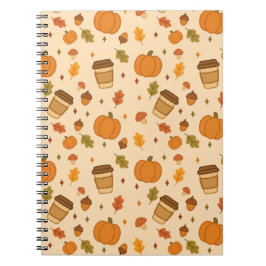 Herbstkaffee Notizblock