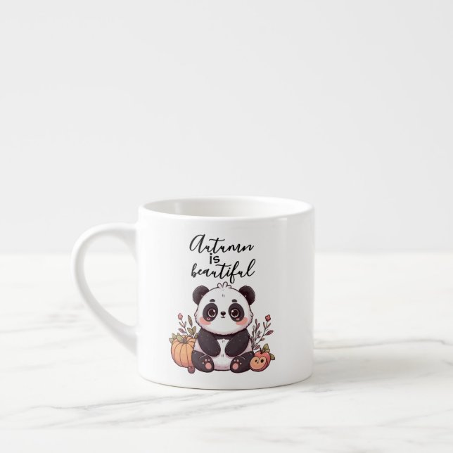 Herbstkaffee-Tasse Espressotasse (Links)
