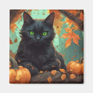 Herbstkätzchen Magnet