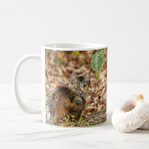 Herbstkatze Kaffeetasse