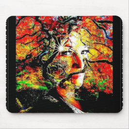 Herbstkerze Mousepad