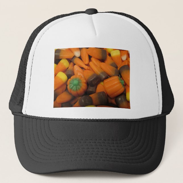 Herbstkerzenhut Truckerkappe (Vorderseite)