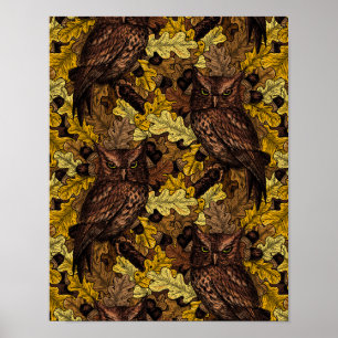 Herbstkeule Poster