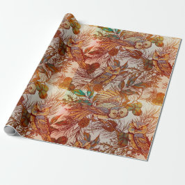 Herbstkeule Vintag Geschenkpapier