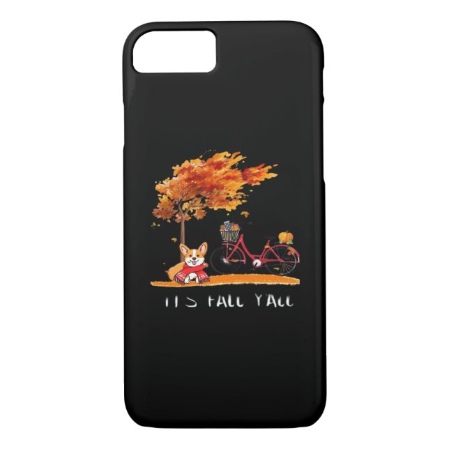 Herbstkostüm ist Herbst Y’all Dackel Case-Mate iPhone Hülle (Rückseite)