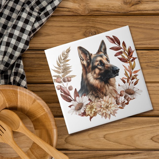 Herbstkranz Fliese (Von Creator hochgeladen)