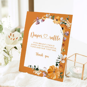 Herbstkürbis Windelraffinerie Schlechtplätzchen Sockelschild