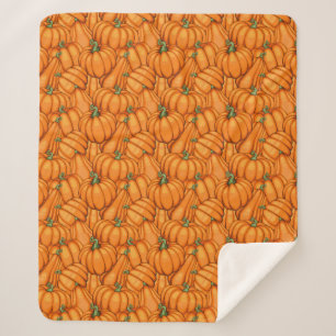 Herbstkürbis würzige Herbstkürbis Thanksgi Sherpadecke