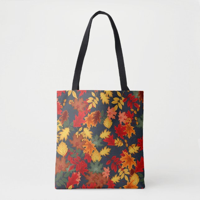 Herbstkürbis würzige Herbstkürbis Thanksgi Tasche (Vorderseite)