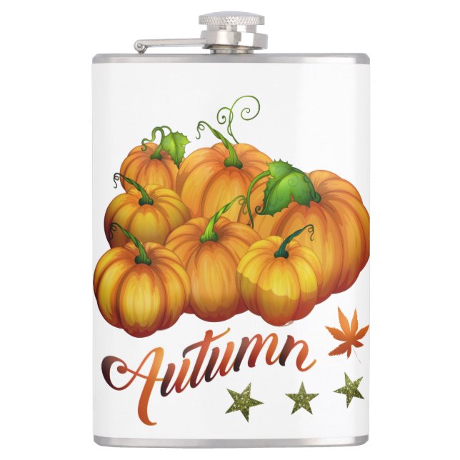 Herbstkürbisse     flachmann (Vorderseite)