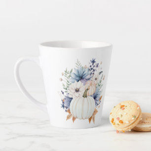 Herbstkürbisse Milchtasse