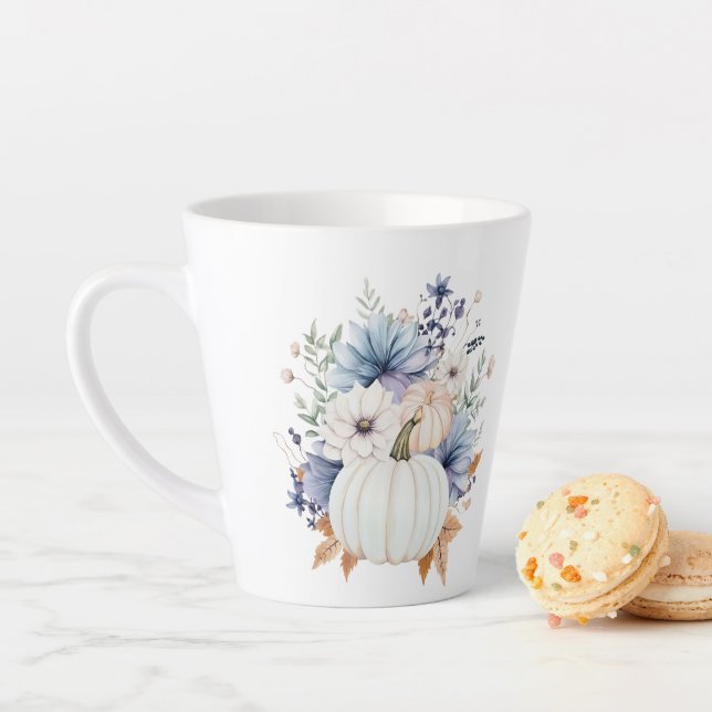 Herbstkürbisse Milchtasse (Beispiel)