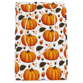 Herbstkürbisse Mittlere Geschenktüte