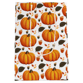 Herbstkürbisse Mittlere Geschenktüte