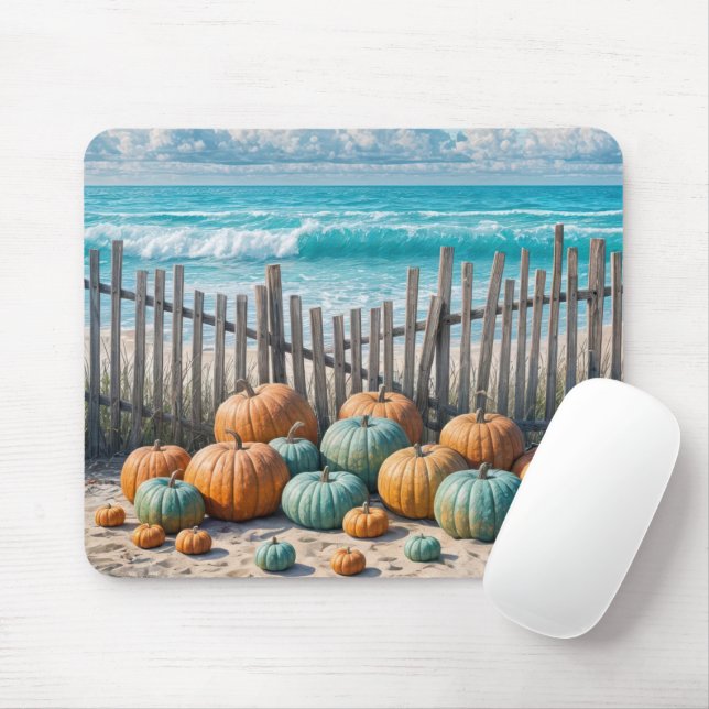 Herbstkürme am Strand Mousepad (Mit Mouse)