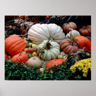 Herbstkürme fallen Farbe Hochzeit Poster