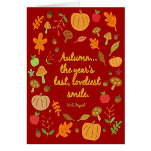 Herbstlächeln