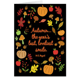 Herbstlächeln