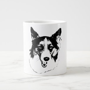 Herbstlächeln in Zoll Jumbo-Tasse