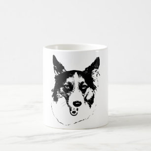 Herbstlächeln in Zoll Kaffeetasse