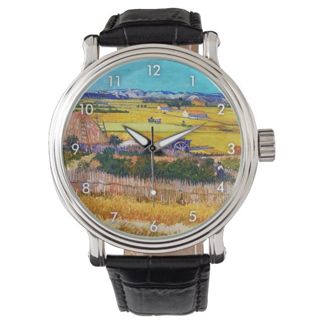 Herbstland, Van Gogh Armbanduhr (Vorderseite)