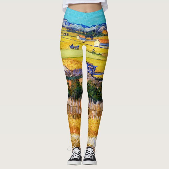 Herbstland, Van Gogh Leggings (Vorderseite)