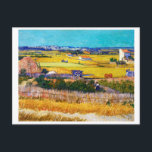 Herbstland, Van Gogh Postkarte<br><div class="desc">Vincent Willem van Gogh (30. März 1853 - 29. Juli 1890) war ein niederländischer postimpressionistischer Maler, der zu den berühmtesten und einflussreichsten Persönlichkeiten in der Geschichte der Western-Kunst zählt. In etwas mehr als einem Jahrzehnt schuf er etwa 2100 Kunstwerke, darunter etwa 860 Ölgemälde, die größtenteils aus den Jahre seines Lebens....</div>