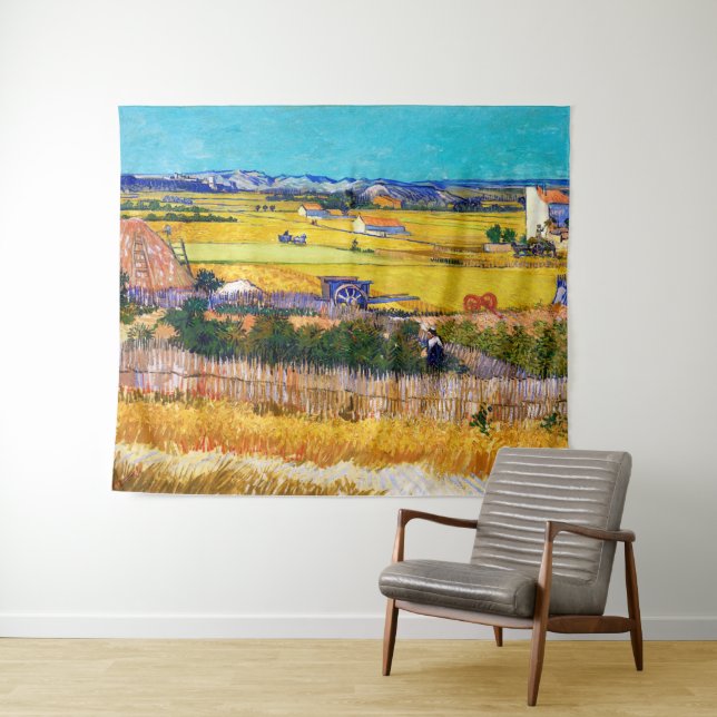 Herbstland, Van Gogh Wandteppich (Beispiel (Horizontal))
