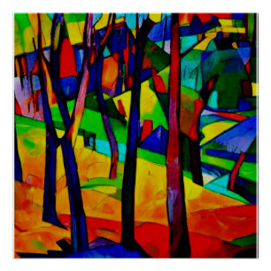 Herbstlandschaft 3 poster
