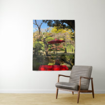 Herbstlandschaft im japanischen Garten