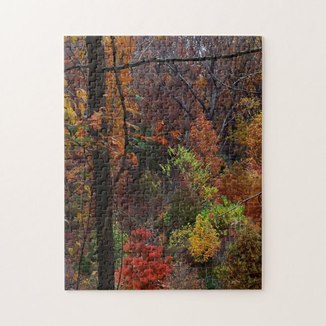 Herbstlandschaft in Arkansas Jigsaw Puzzel (Vertikal)