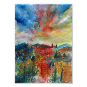 Herbstlandschaft Kunst Berufliches Foto