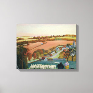 Herbstlandschaft Leinwanddruck