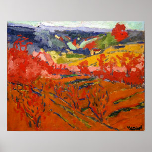 Herbstlandschaft   Maurice de Vlaminck   Poster