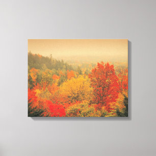 Herbstlandschaft, New Hampshire, USA Leinwanddruck
