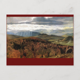 Herbstlandschaft, Shelburne, Vermont Postkarte