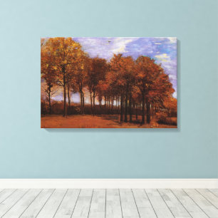 Herbstlandschaft von Vincent van Gogh Leinwanddruck