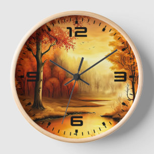 Herbstlandschaftsmalerei-87546 Uhr