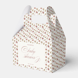 Herbstlaub-Baby-Party Geschenkschachtel