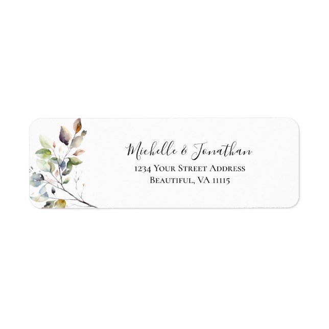Herbstlaub Botanische Hochzeit im Wasser (Vorne)