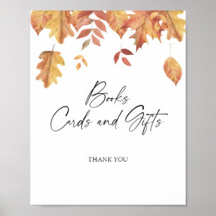 Herbstlaub - BÜCHER KARTEN UND GESCHENKE Poster