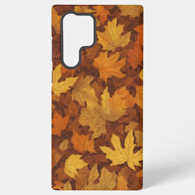 Herbstlaub fällt samsung galaxy hülle (Rückseite)