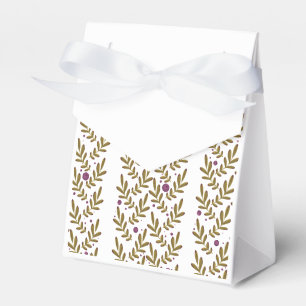Herbstlaub Favor Box Set Geschenkschachtel