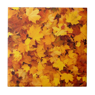 Herbstlaub Fliese