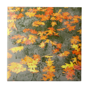 Herbstlaub Fliese